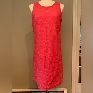 Tommy Bahama Embroidered Linen Shift Dress